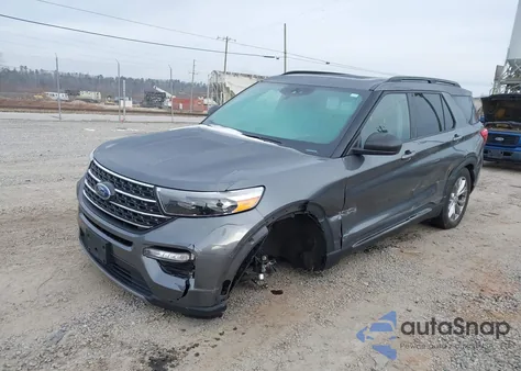 2022 Ford Explorer Xlt из США, поврежденный, VIN 1FMSK8DH1NGB44233